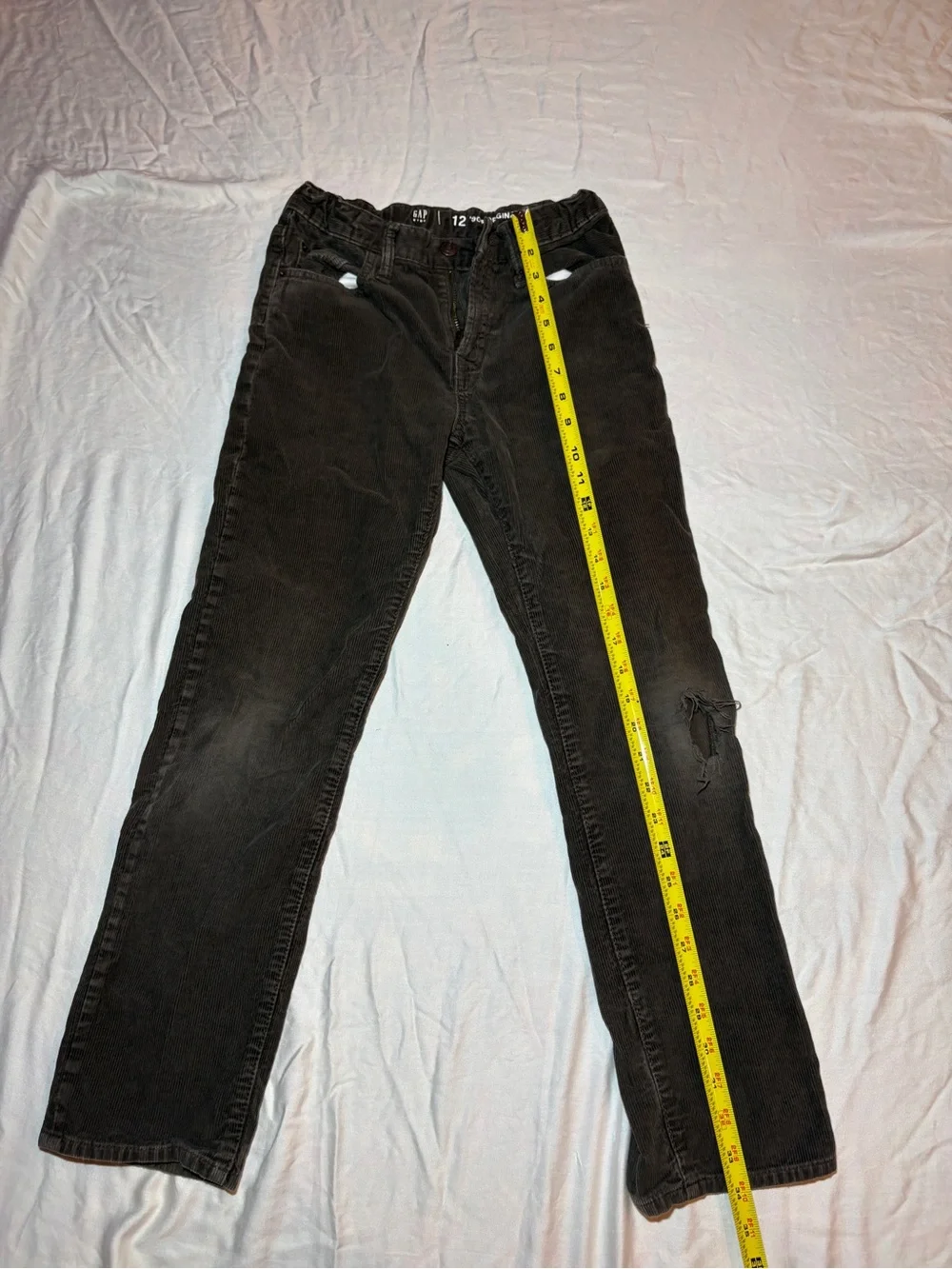 GAP kid's Dark Gray casual pants with Distress